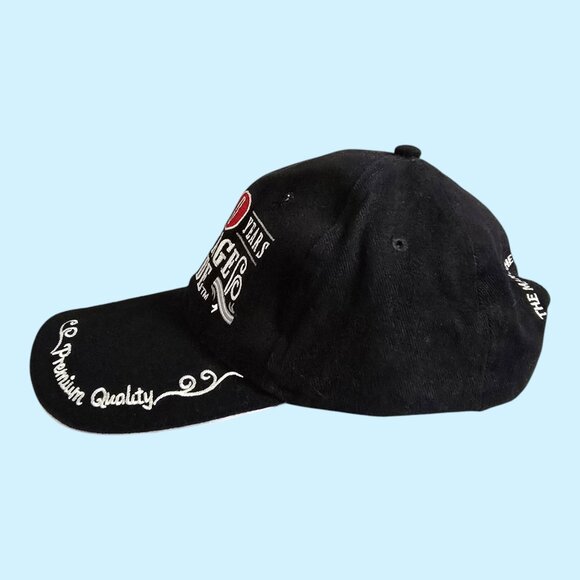 Aged 50 Years Vintage Dude Adjustable Baseball Cap Hat Black Embroidered - Picture 4 of 9